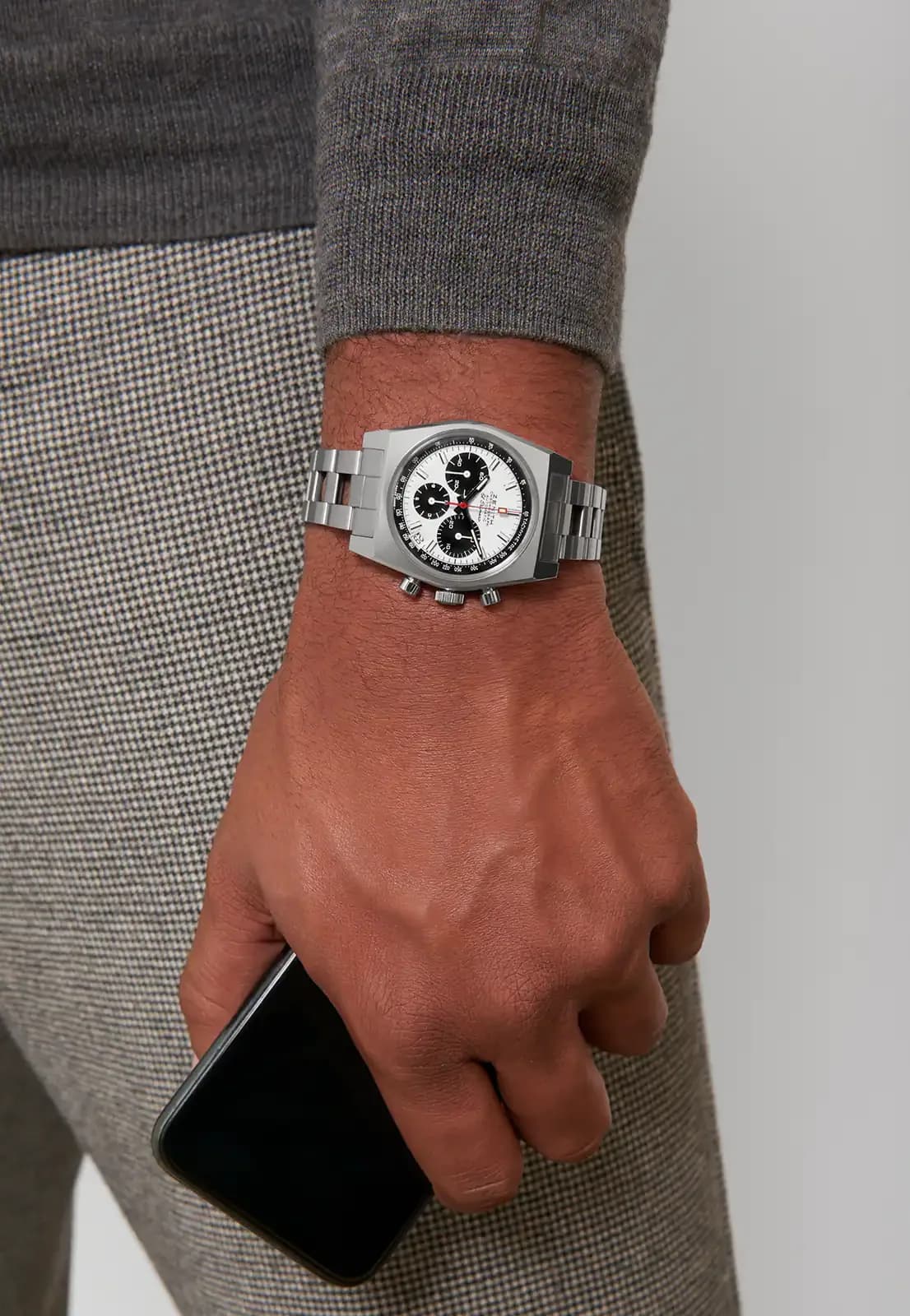 Zenith Chronomaster Revival El Primero A384 – Beyaz Kadran, Bilezik 2
