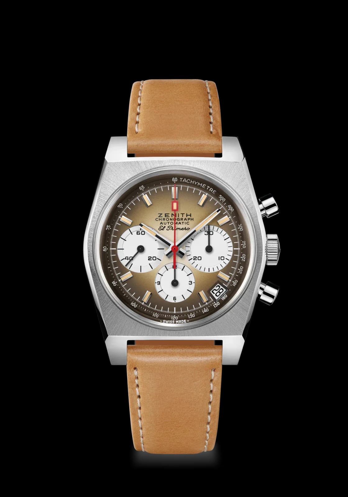 Zenith Chronomaster Revival El Primero A385 – Degrade Kahverengi Kadran, Deri Kayış 1