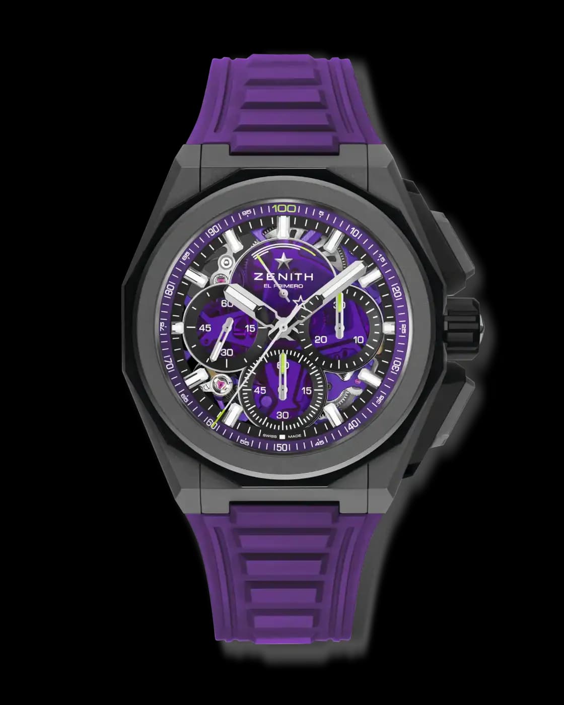 Zenith Defy Extreme – Titanyum, Füme Safir Kadran, Mor Mekanizma 1