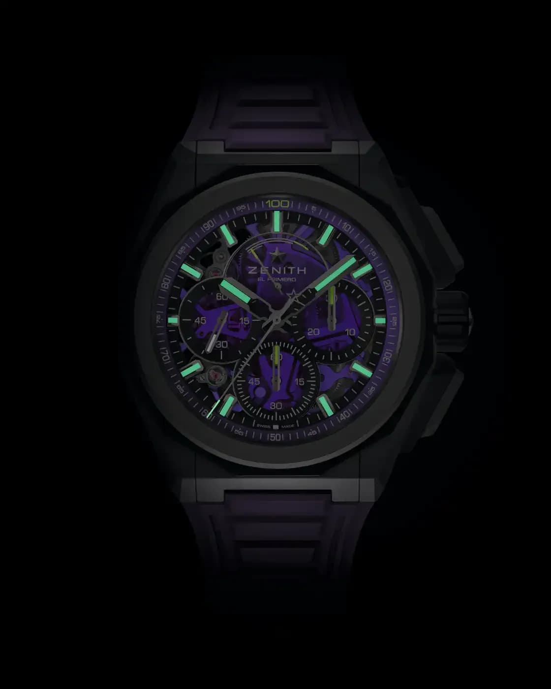 Zenith Defy Extreme – Titanyum, Füme Safir Kadran, Mor Mekanizma 3