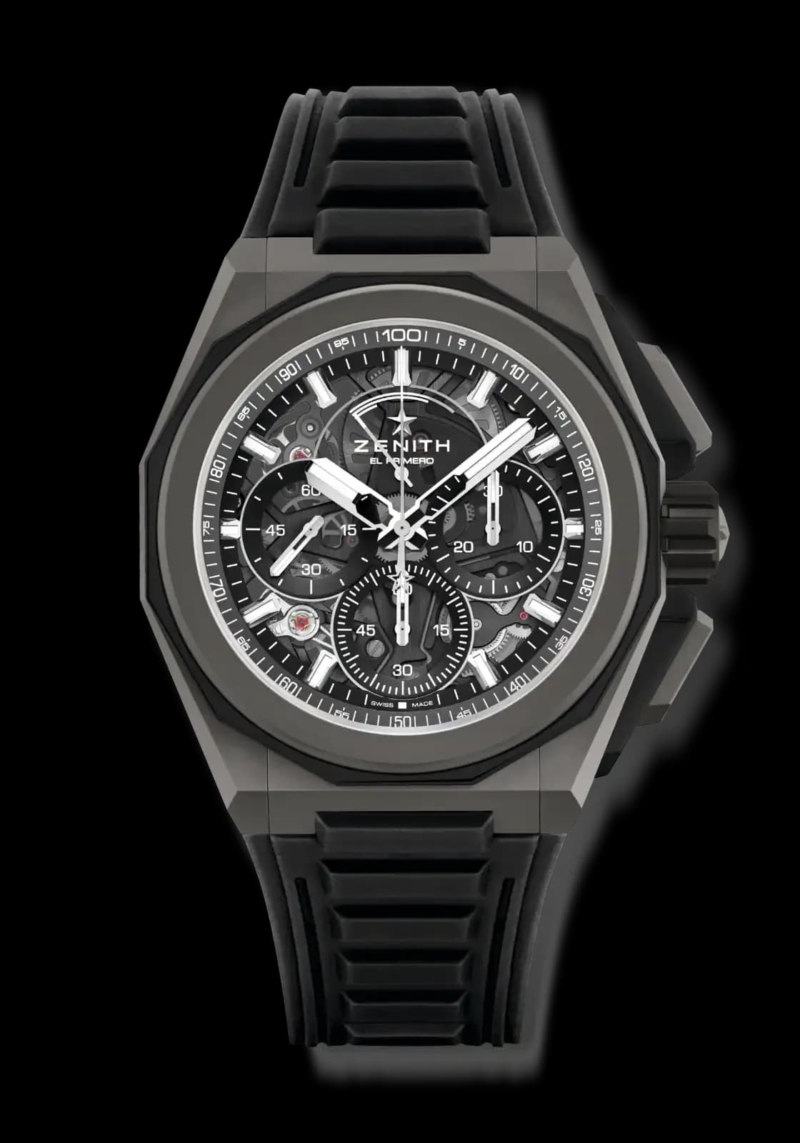 Zenith Defy Extreme – Titanyum, Füme Safir Kadran, Siyah Mekanizma 3