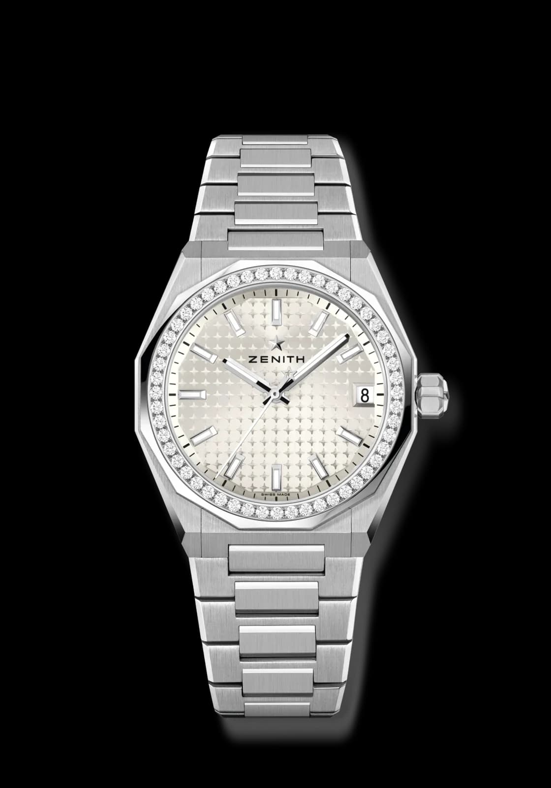 Zenith Defy Skyline 36 – Gümüş Kadran, Pırlanta Taşlı Çerçeve 1
