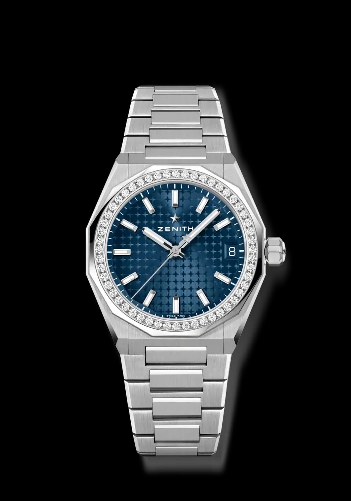 Zenith Defy Skyline 36 – Mavi Kadran, Pırlanta Taşlı Çerçeve 1