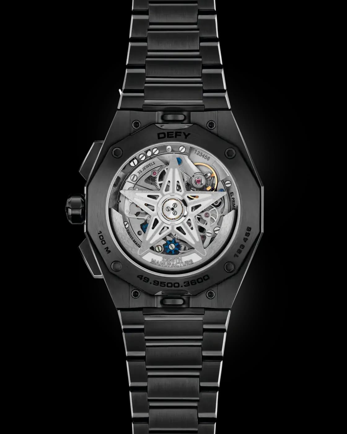 Zenith Defy Skyline Chronograph – Siyah Seramik, Antrasit Kadran 2
