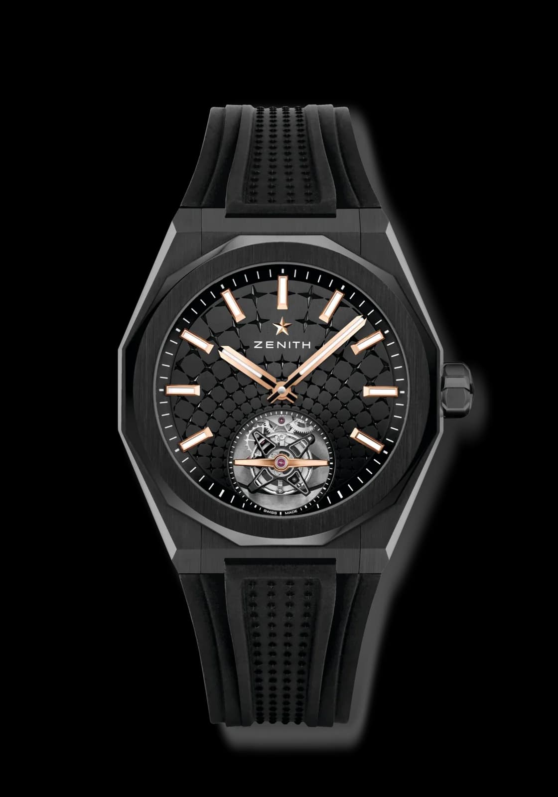 Zenith Defy Skyline Tourbillon – Siyah Seramik, Siyah Kadran 2
